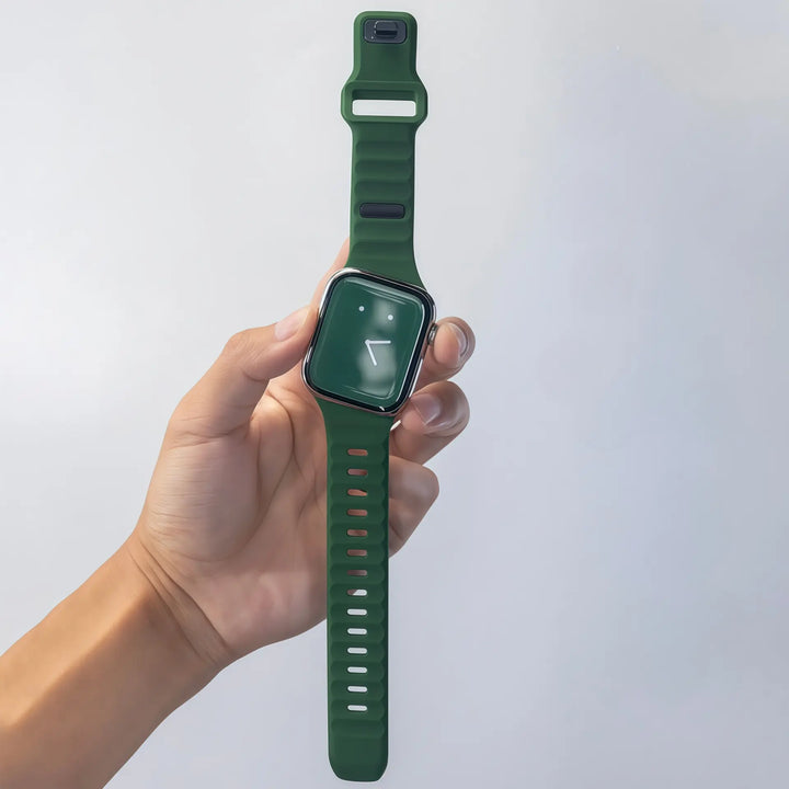 Superbe bracelet en métal et résine