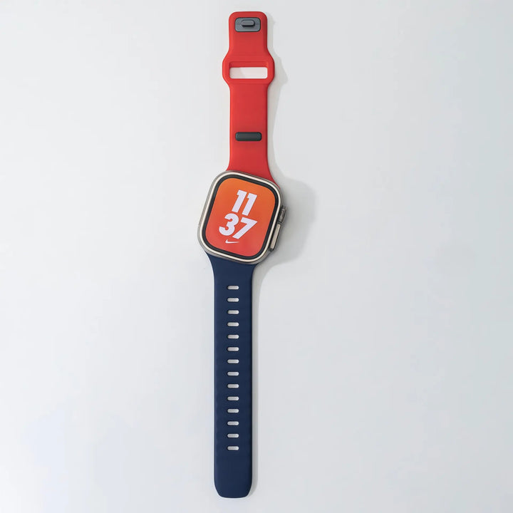 Superbe bracelet en métal et résine