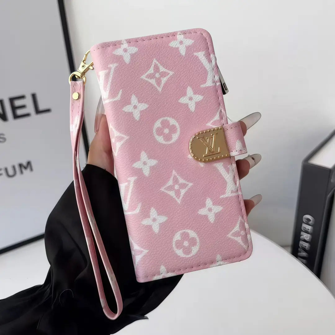 Classic Leather Wallet Phone Case for Samsung