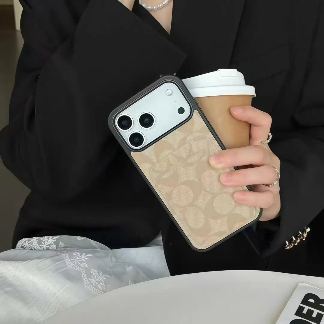 Coach-Style iPhone Case