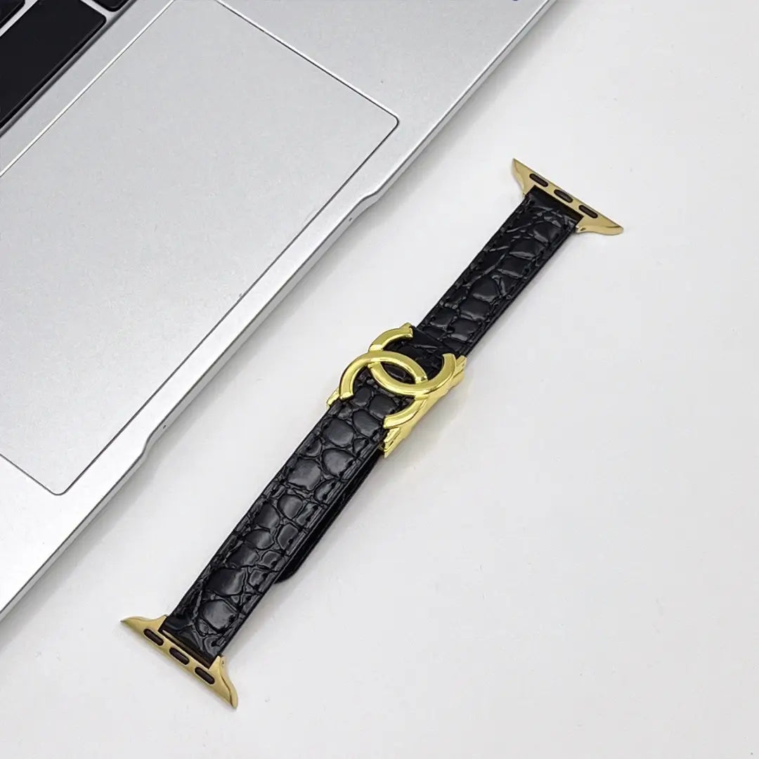 Double-C Leather Strap