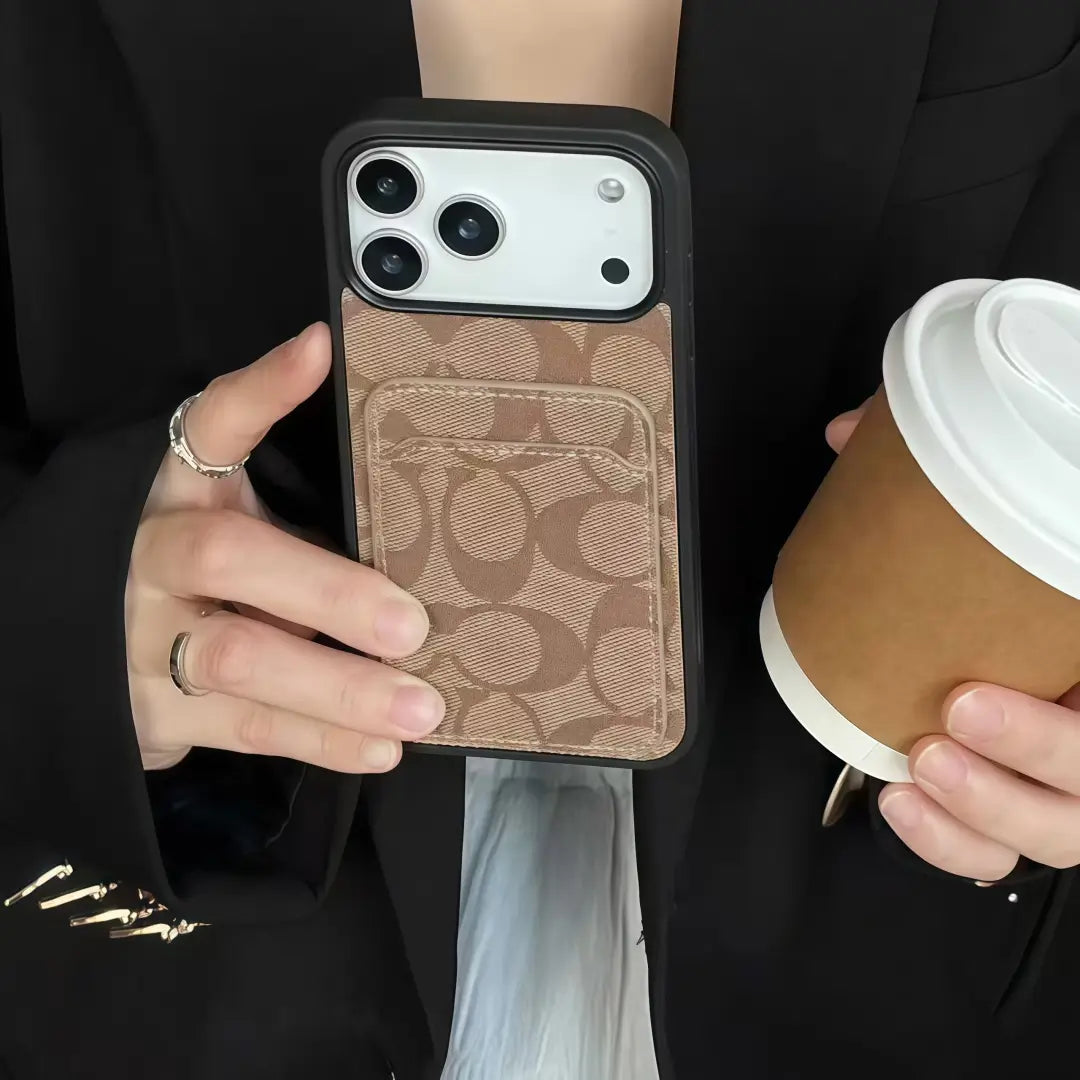 Coach-Style iPhone Case