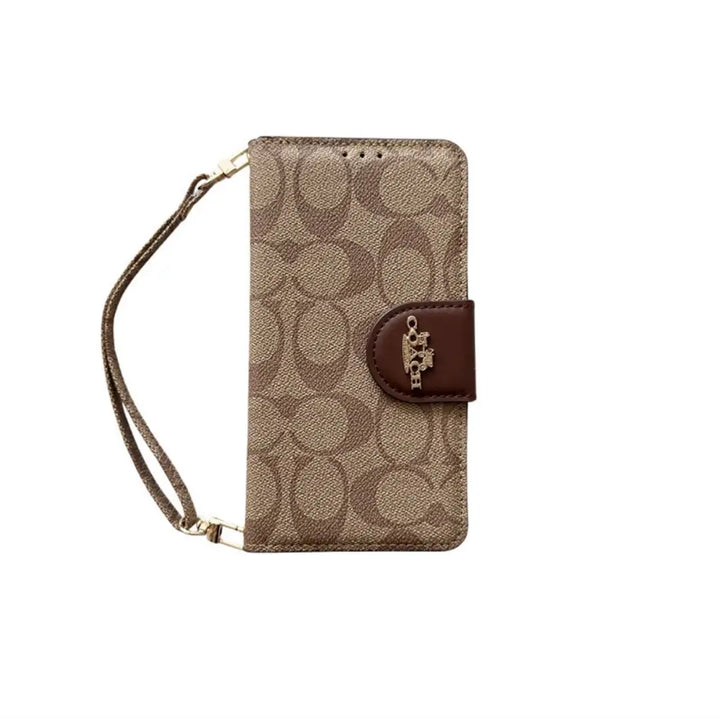 Coach Monogram Leather iPhone Case Bag