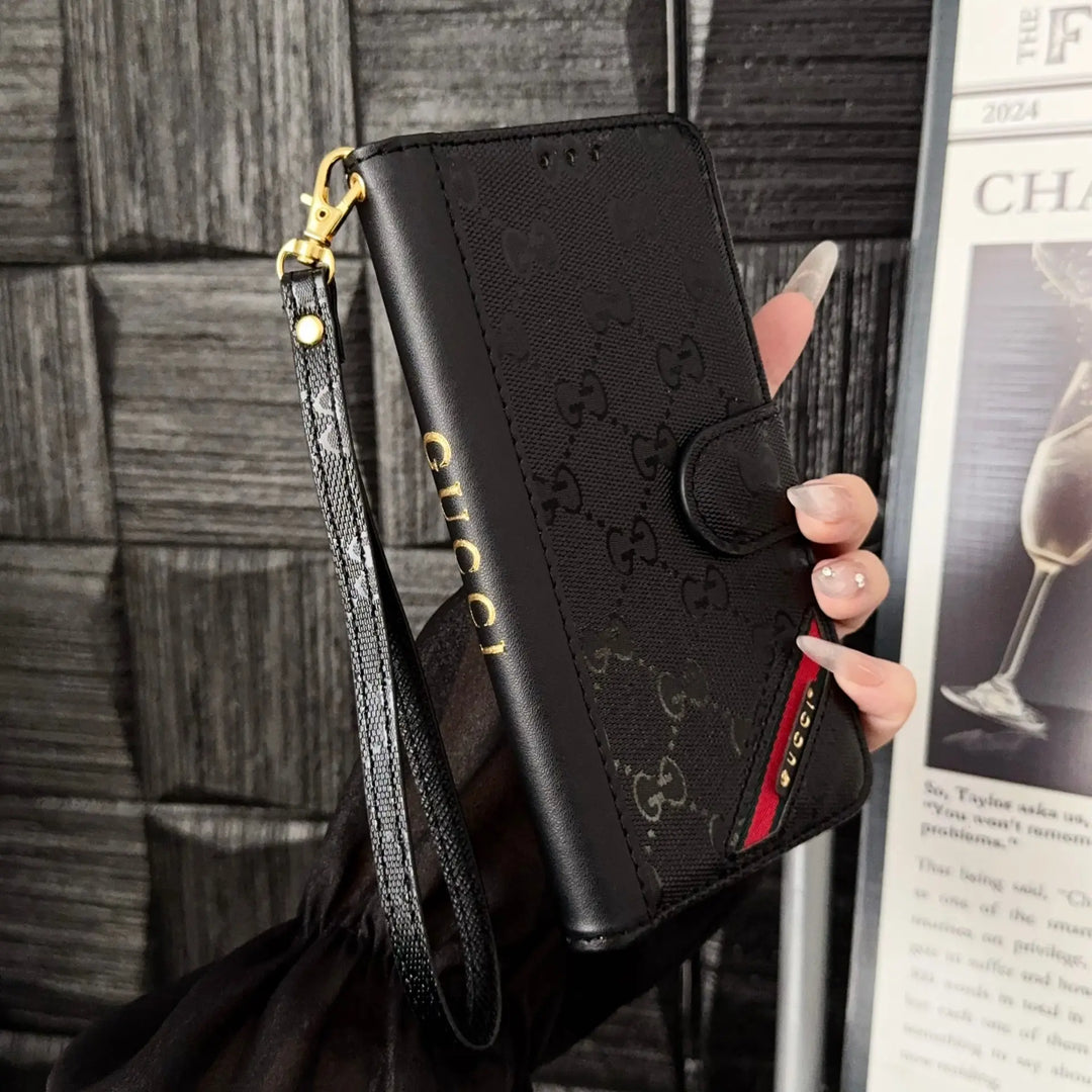 Lulu&GG Monogram Leather iPhone Case Bag