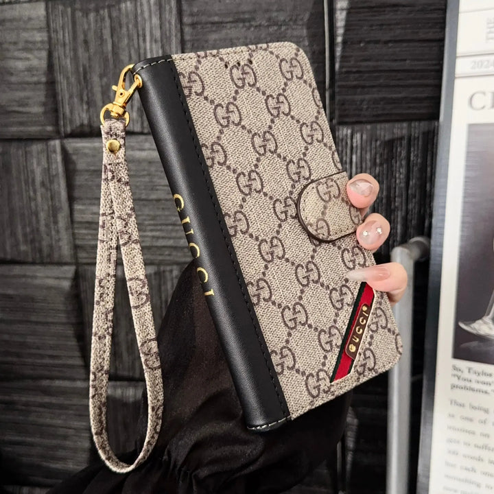 Lulu&GG Monogram Leather iPhone Case Bag