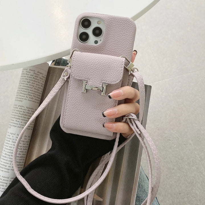 Hermès-Style iPhone Case-Vertical