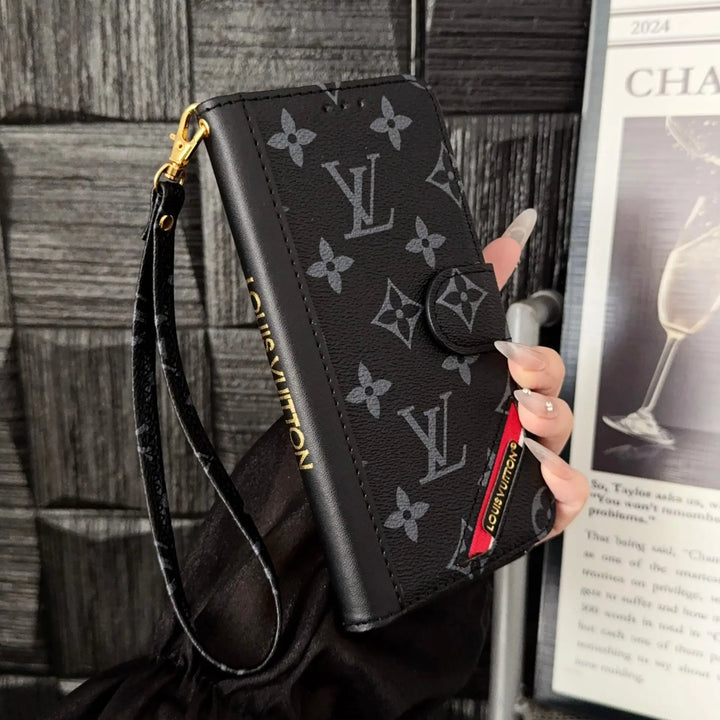 Lulu&GG Monogram Leather iPhone Case Bag