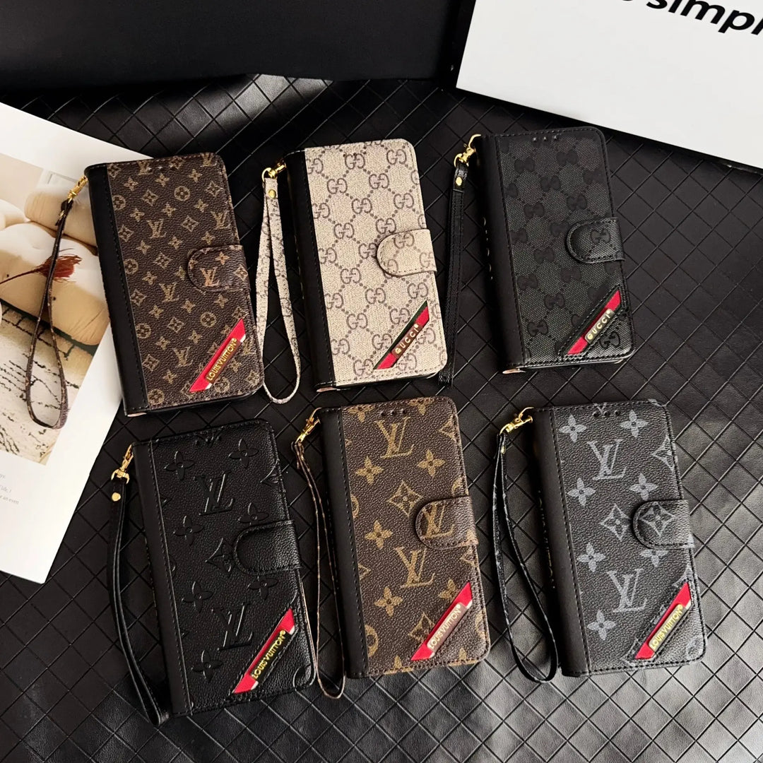 Lulu&GG Monogram Leather iPhone Case Bag