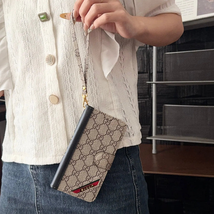Lulu&GG Monogram Leather iPhone Case Bag