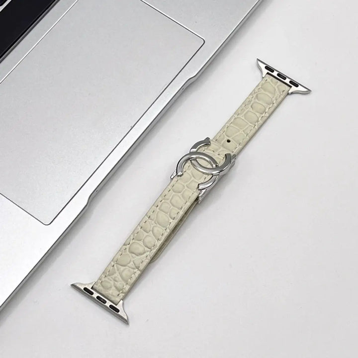Double-C Leather Strap