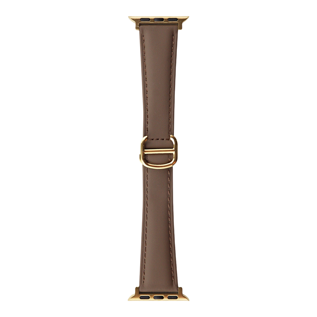 D-shaped Leather Band