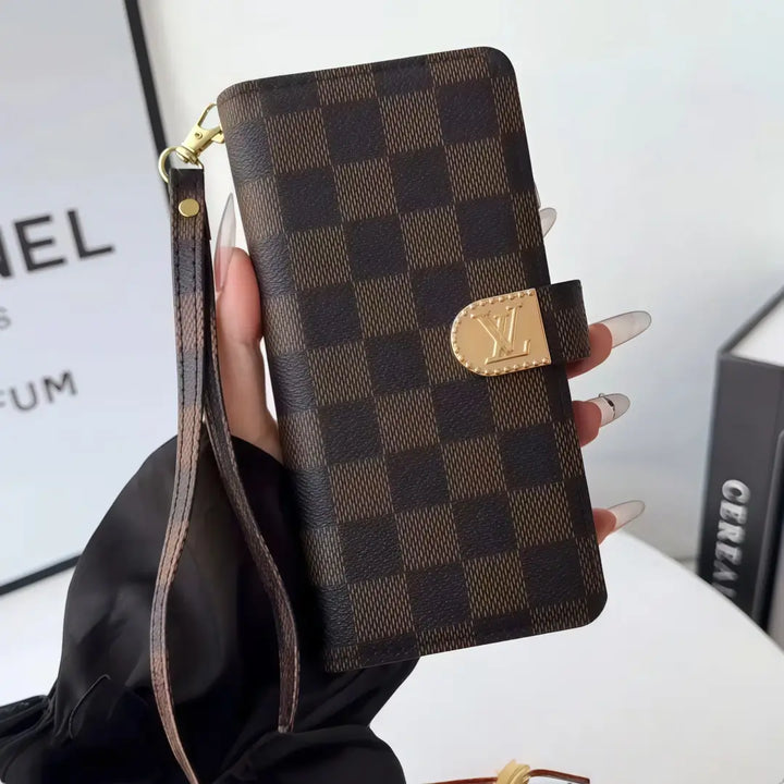 Classic Leather Wallet Phone Case for Samsung