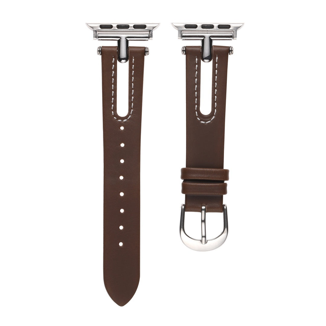 T-shaped Leather Strap