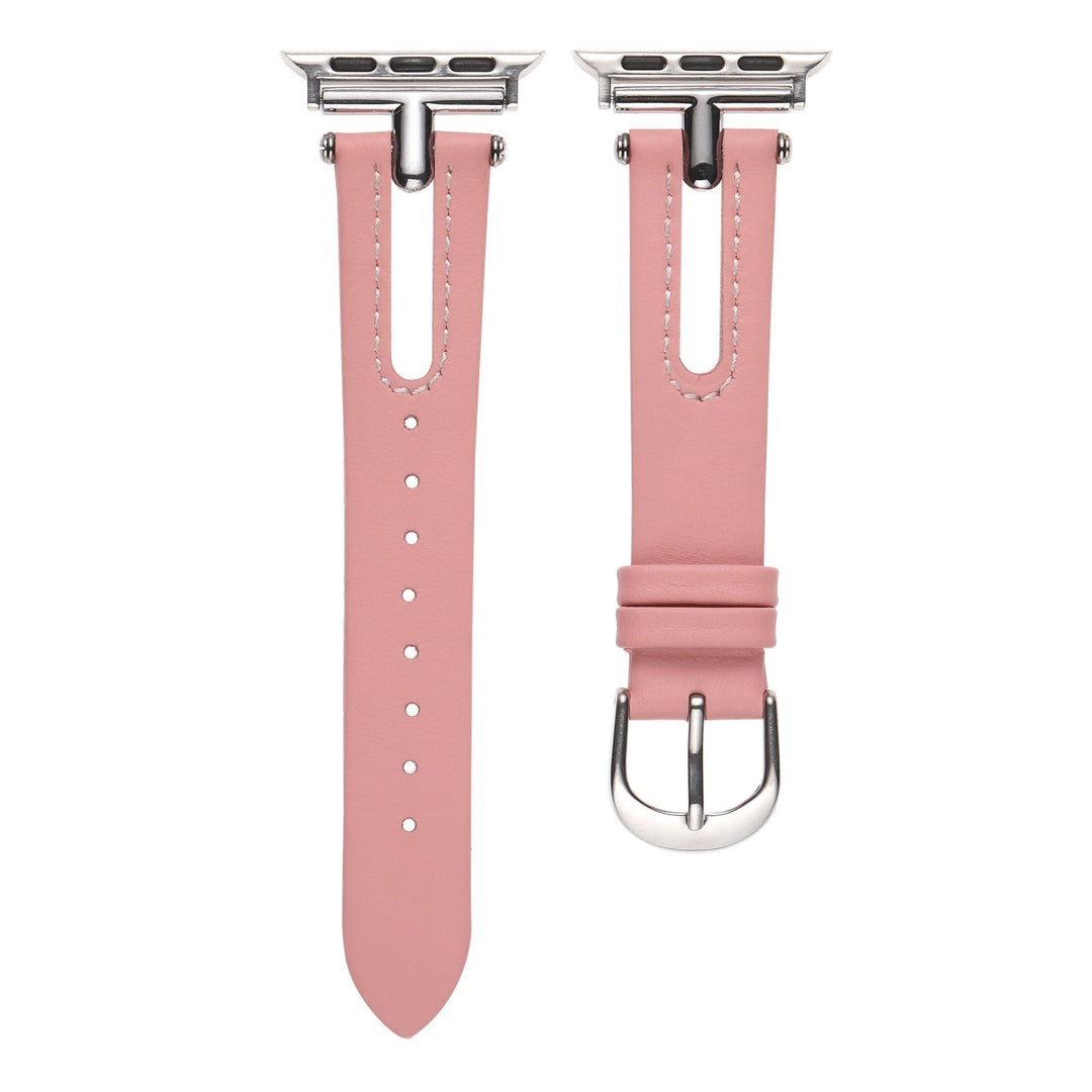 T-shaped Leather Strap