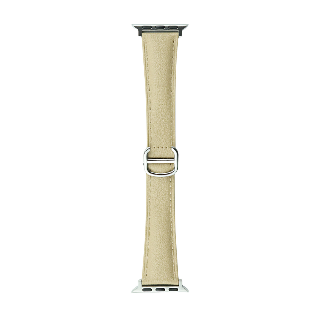 D-shaped Leather Band