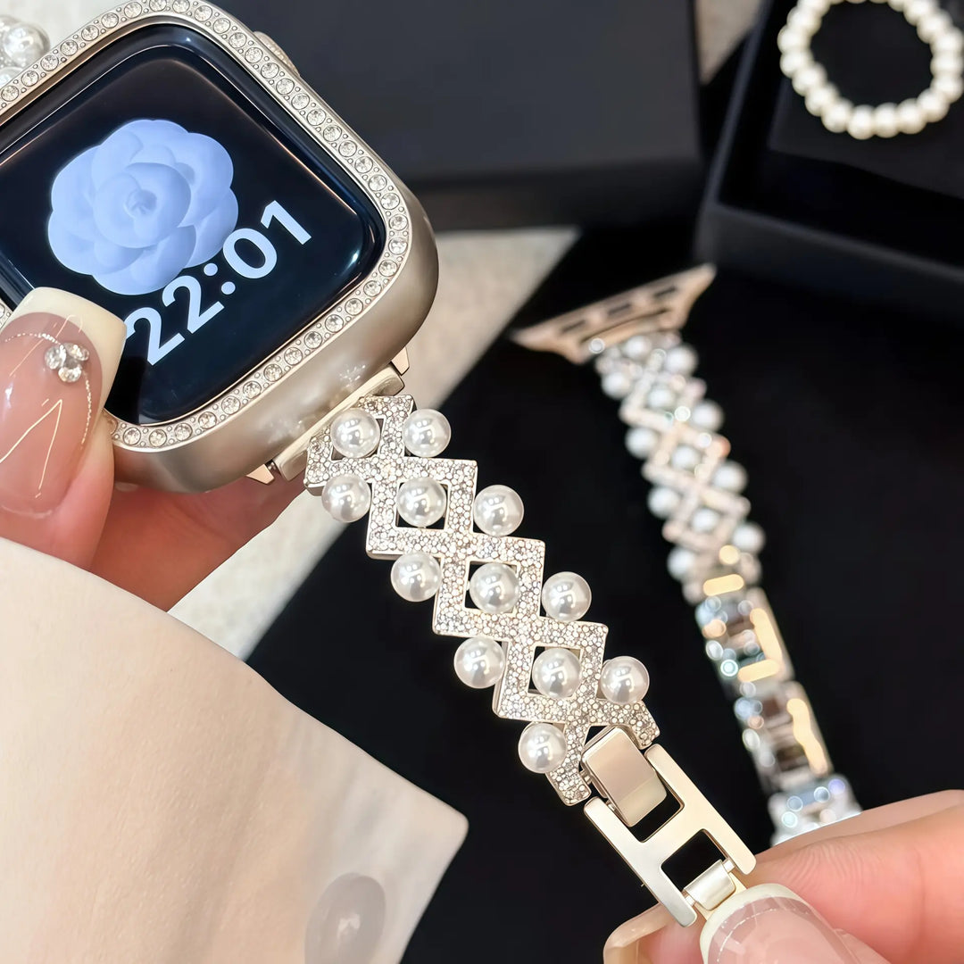 Pearl Diamond Strap