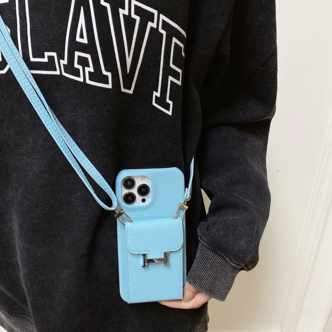 Hermès-Style iPhone Case-Vertical