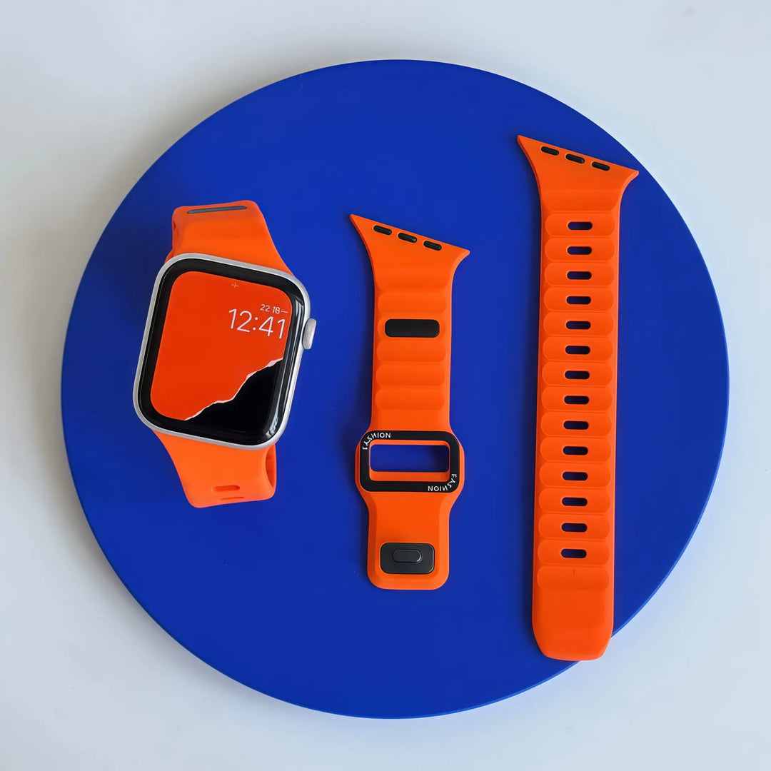 Superbe bracelet en métal et résine