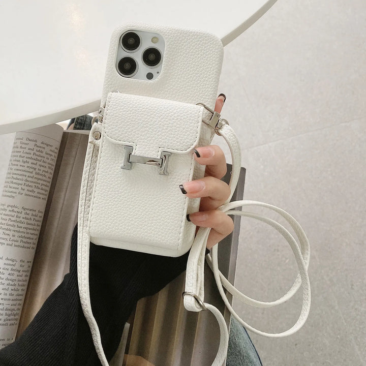 Hermès-Style iPhone Case-Vertical